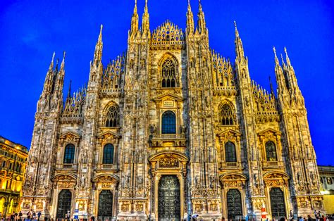 Duomo Di Milano Milan Cathedral At Night Milan Italy Flickr