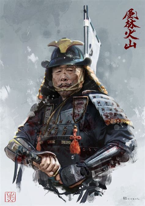 Game Character Design Character Concept Concept Art Samurai Art
