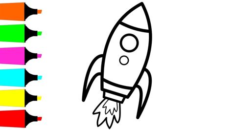 In this tutorial let me show you guys to learn how to draw a rocket for kids easy and step by step pencil drawing with full video step by step captures. Rocket Drawing For Kids | Free download on ClipArtMag