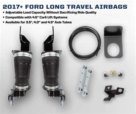 17 Current Ford F250f350 Carli Long Travel Air Bag System 45 Lift