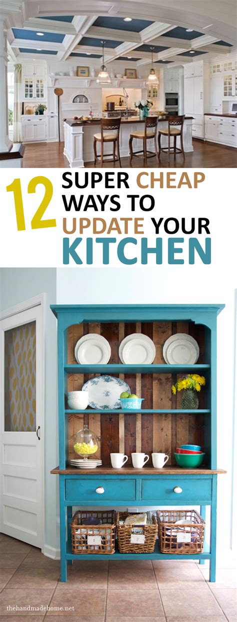 Maybe you would like to learn more about one of these? 12 Super Cheap Ways to Update Your Kitchen - Sunlit Spaces ...