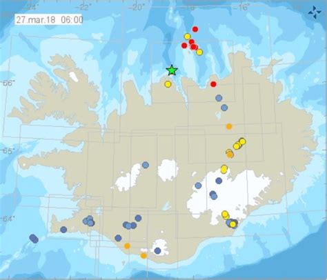 Swarm Of Earthquakes Hits North Iceland Iceland Monitor