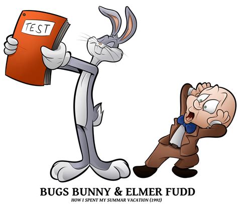 1992 Bugs N Elmer By Boscoloandrea Looney Tunes Cartoons Old