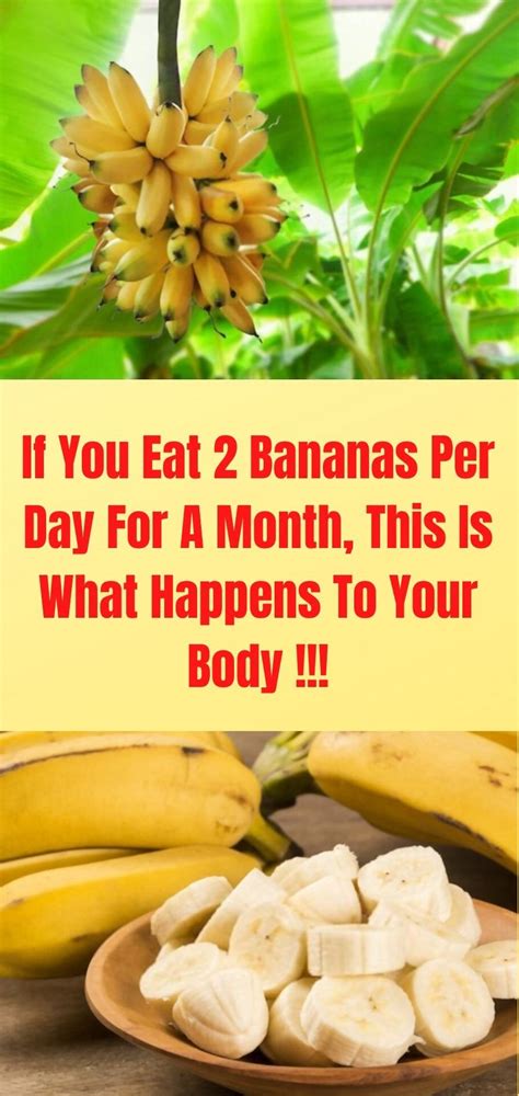 If You Eat 2 Bananas Per Day For A Month This Is What Happens To Your