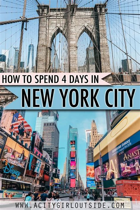 4 Day Itinerary In New York City The Perfect Guide For First Timers