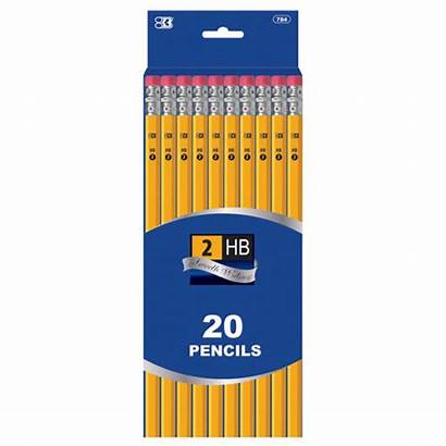 Pencils Pack Pencil Yellow Bulk Walmart Bazic