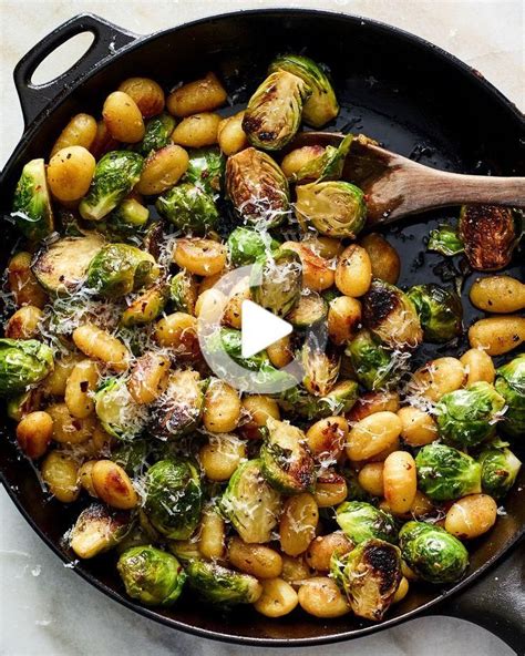 Crisp Gnocchi With Brussels Sprouts And Brown Butter Recipe Healthy