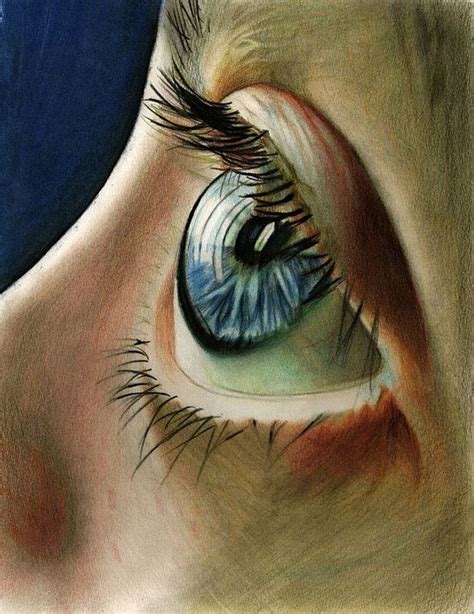 Realistic Illustrations By Brian Scott Color Pencil Art Eye Art