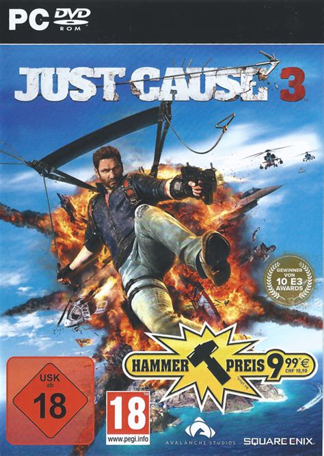 Just Cause 3 Cover Or Packaging Material Mobygames