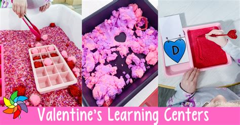 Valentines Centers For Preschoolers Play To Learn Preschool