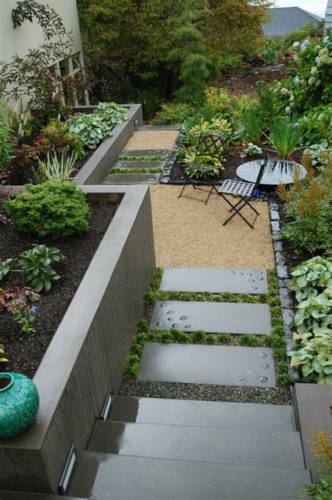 It includes paths, fixed objects such as fences, waterfalls, and statues and natural features of the land. 25 Landscape Design For Small Spaces