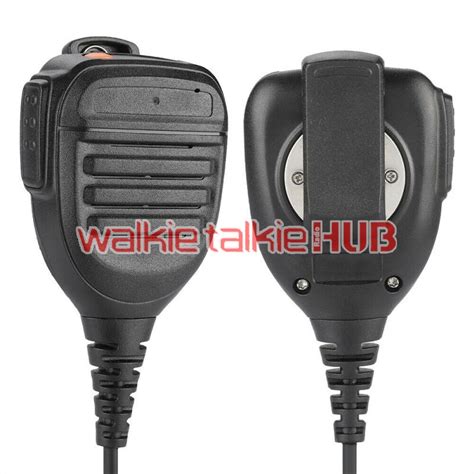 Handheld Ptt Speaker Mic For Yaesu Vertex Walkie Talkie Vx