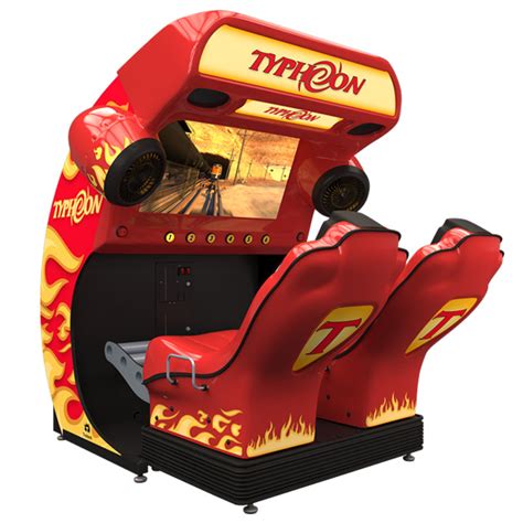 Typhoon Motion Theatre Simulator Arcade Machine 10th Anniversary Edit