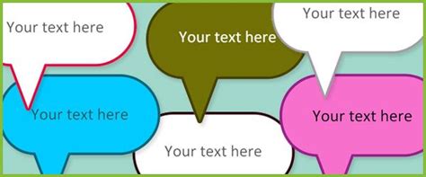 Editable Speech Bubbles Free Eyfs Ks1 Resources For Teachers