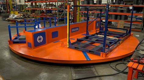 256 Inch High Speed Turntable With 825 Second Cycle Align Production