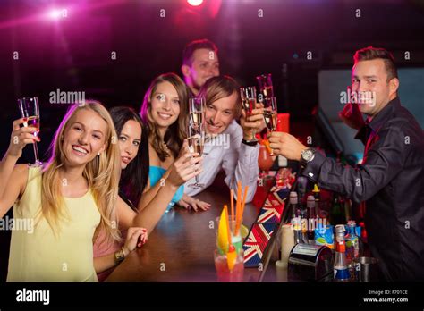 People Group Celebrate Nightclub Hi Res Stock Photography And Images
