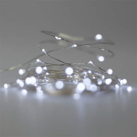 Battery Operated Lights 30 Cool White Battery Operated