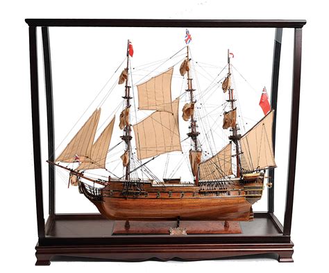Sd Model Makers In Stock Tall Ship Models Floor Display Case With