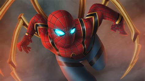 Iron And Spiderman Wallpaper Hd Superheroes Wallpaper