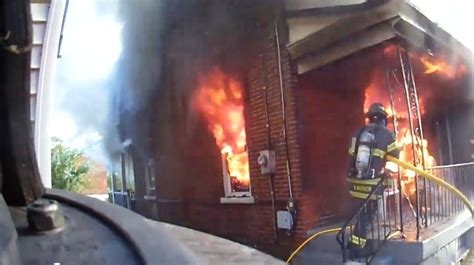 Helmet Cam Video From An Allentown Pa House Fire Statter911