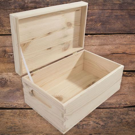 Wooden Boxes Choice Of 5 Sizes Home Storage Keepsake Memory