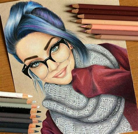 Pencil Portrait Portrait Drawing Girl Tumbler Realistic Face Drawing