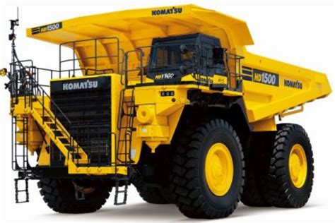 Truck Komatsu Launches Hd1500 8 Off Road Dump Vehicle Canadian