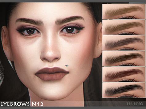 Eyebrows N12 By Seleng At Tsr Sims 4 Updates