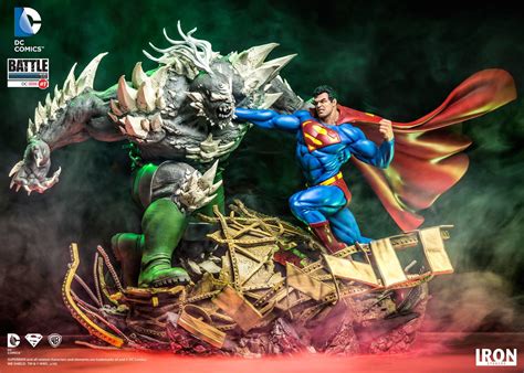Jimsmash Superman Vs Doomsday Statue And Figures