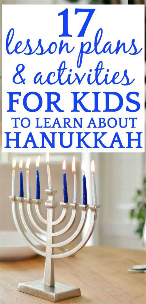 Hanukkah Story For Kids 17 Hanukkah Activities And Lessons For Holiday