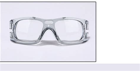 Wrap Around Basketball Sport Goggles For Men Clear Pc Lens Eye