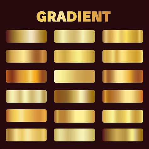 Illustrator Gold Gradients Vectors And Illustrations For Free Download