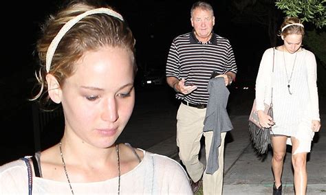 Jennifer Lawrence Turns To Her Father After Chris Martin Break Up