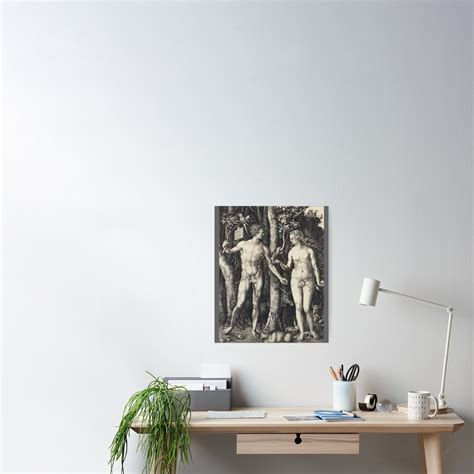 Albrecht Durer The Fall Of Man Adam And Eve Classic Poster For Sale