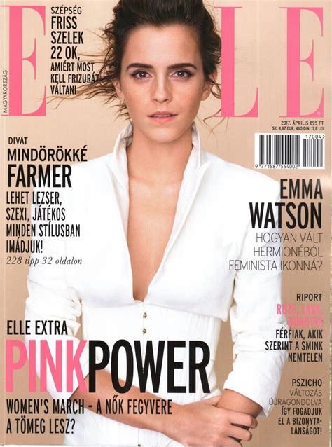 Emma Watson Emma Watson Covers Elle Hungary April