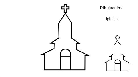 Cómo Dibujar Una Iglesia Paso A Paso Dibujo De Iglesia Youtube
