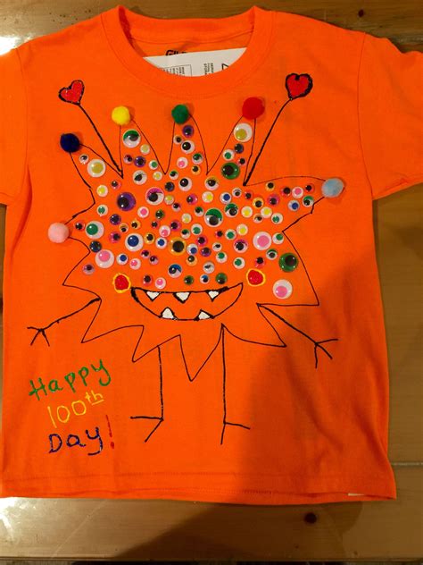Made This With My Daughter For The 100th Day Of School A Monster With