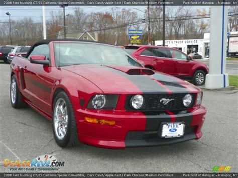 2008 Ford Mustang Gtcs California Special Convertible Dark Candy Apple