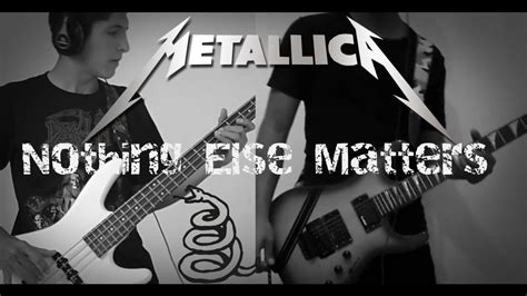 Nothing else matters bass tab by metallica learn how to play chords diagrams. Metallica - Nothing Else Matters Bass & Guitar Cover HD ...
