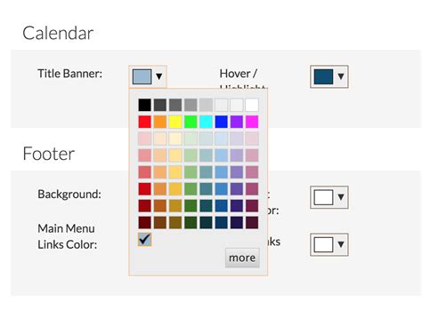 Free 5 Sample Css Color Chart Templates In Pdf Ms Word