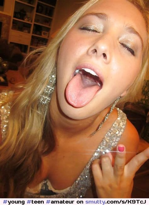 Young Teen Amateur Nonnude Mouthopen Tongueout Targetselfie