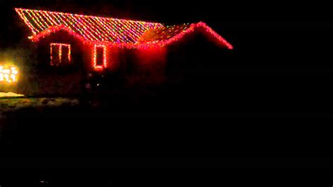 Toth Christmas Lights 2011 Amazing Grace Techno Lor Sequencing Youtube