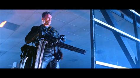 Terminator 2 Minigun Scene Hd Youtube