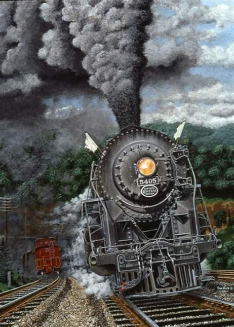 Pin By Clif Korlaske On Railroad Art Railroad Art Train America