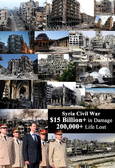 We did not find results for: Syria Civil War: 15 Billion in damage! Assad could use the money to improve the life of Syrian ...