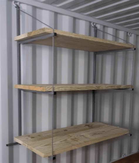 Diy Container Shelves Shipping Container Modification Kits