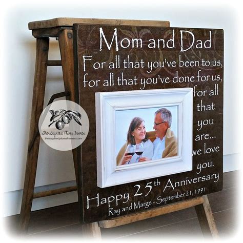 Another suggestion is happy 25th anniversary or happy silver wedding anniversary. Best 25+ 25th anniversary gifts ideas on Pinterest | 40th ...