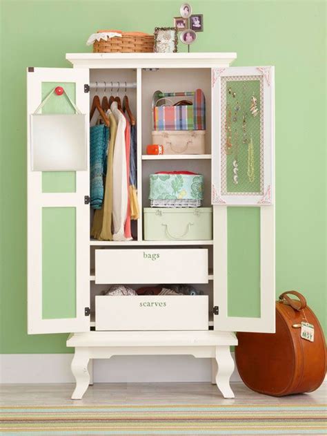 Get set for small wardrobe at argos. Storage Solutions for Small Bedrooms Flea Market Wardrobe A vintage armoire sheds its dated ...