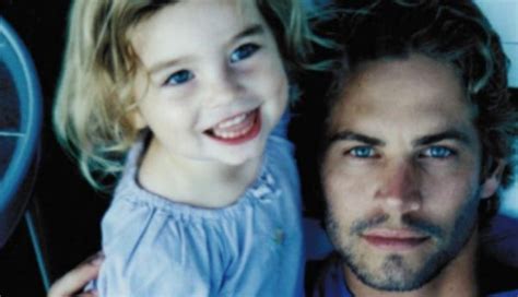 Hija De Paul Walker Recuerda Cumpleaños De Su Padre Con Una Conmovedora
