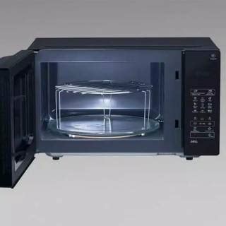 Sharp microwave 25 liter R-735 MT(K) BLACK AND SILVER | Shopee Indonesia